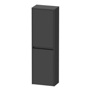 Duravit Halbhochschrank Ketho.2 40x24x132cm, 2 Tür., Anschl li, graph ma