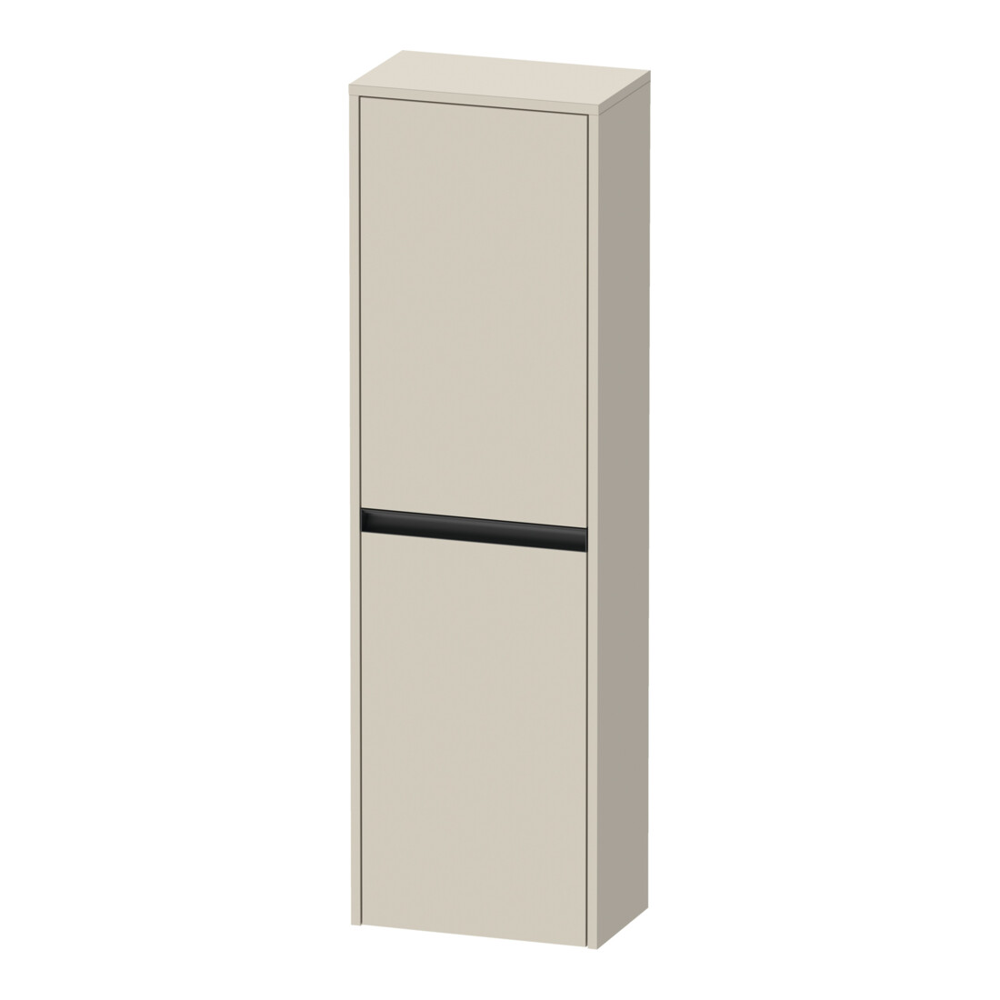 Duravit Halbhochschrank Ketho.2 40x24x132cm, 2 Tür., Anschl li, Tau matt
