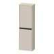 Duravit Halbhochschrank Ketho.2 40x24x132cm, 2 Tür., Anschl li, Tau matt-1