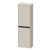 Duravit Halbhochschrank Ketho.2 40x24x132cm, 2 Tür., Anschl li, Tau matt