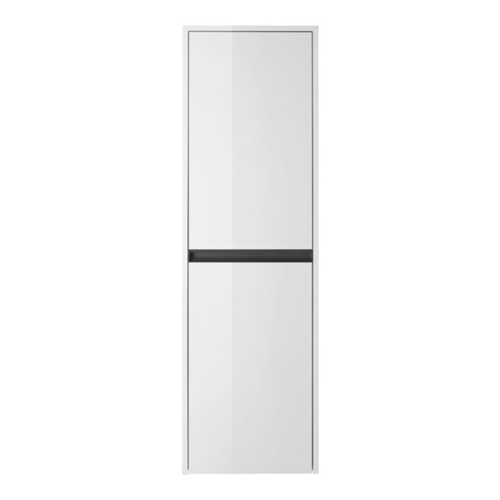 Duravit Halbhochschrank Ketho.2 40x24x132cm, 2 Tür., Anschl li, we. hgl