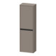 Duravit Halbhochschrank Ketho.2 40x24x132cm, 2 Tür., Anschl re, bas. ma-1