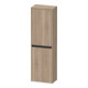Duravit Halbhochschrank Ketho.2 40x24x132cm, 2 Tür., Anschl re, Ei marm.-1