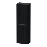 Duravit Halbhochschrank Ketho.2 40x24x132cm, 2 Tür., Anschl re, Ei sw