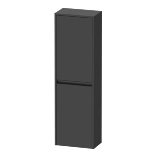 Duravit Halbhochschrank Ketho.2 40x24x132cm, 2 Tür., Anschl re, graph ma