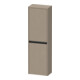Duravit Halbhochschrank Ketho.2 40x24x132cm, 2 Tür., Anschl re, leinen-1