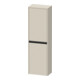 Duravit Halbhochschrank Ketho.2 40x24x132cm, 2 Tür., Anschl re, Tau matt-1