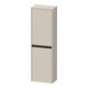 Duravit Halbhochschrank Ketho.2 40x24x132cm, 2 Tür., Anschl re, Tau matt-1