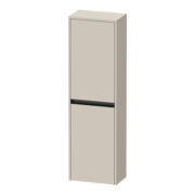 Duravit Halbhochschrank Ketho.2 40x24x132cm, 2 Tür., Anschl re, Tau matt