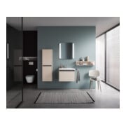 Duravit Halbhochschrank Ketho.2 40x24x132cm, 2 Tür., Anschl re, Tau matt-4