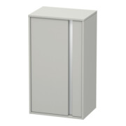 Duravit Halbhochschrank Ketho 50x36x88cm, Tür links, betongrau matt