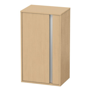 Duravit Halbhochschrank Ketho 50x36x88cm, Tür links, Eiche natur