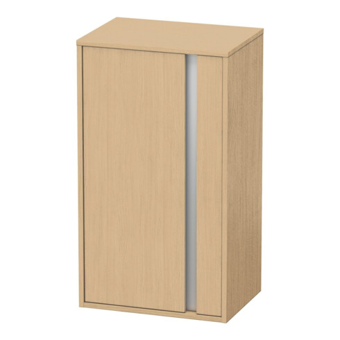 Duravit Halbhochschrank Ketho 50x36x88cm, Tür links, Eiche natur