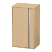 Duravit Halbhochschrank Ketho 50x36x88cm, Tür links, Eiche natur