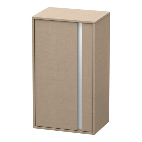 Duravit Halbhochschrank Ketho 50x36x88cm, Tür links, leinen