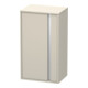 Duravit Halbhochschrank Ketho 50x36x88cm, Tür links, Taupe-1
