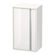 Duravit Halbhochschrank Ketho 50x36x88cm, Tür links, weiß hochglanz
