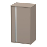 Duravit Halbhochschrank Ketho 50x36x88cm, Tür rechts, basalt matt