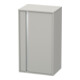 Duravit Halbhochschrank Ketho 50x36x88cm, Tür rechts, betongrau matt-1