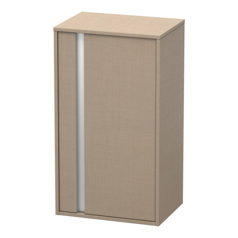 Duravit Halbhochschrank Ketho 50x36x88cm, Tür rechts, leinen