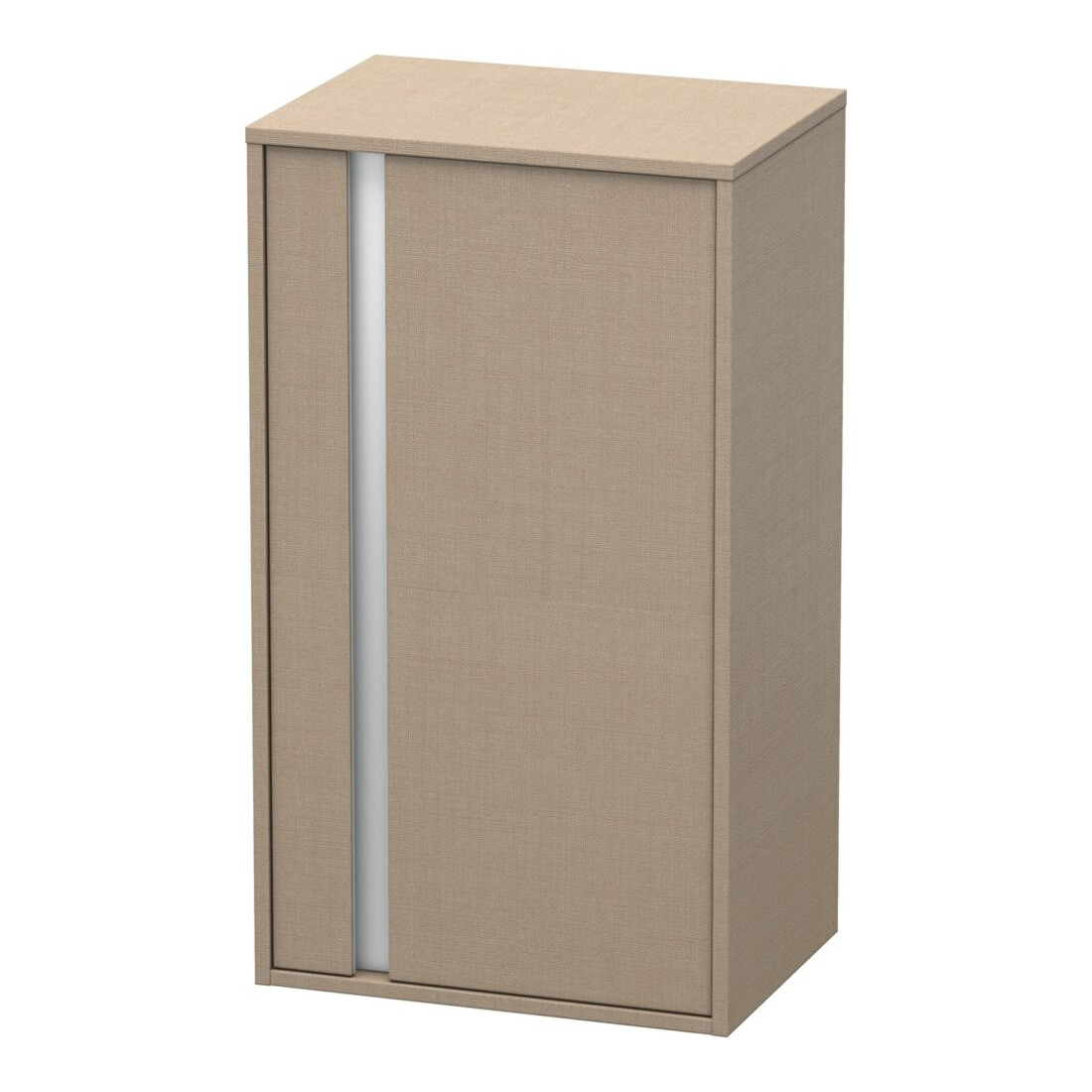 Duravit Halbhochschrank Ketho 50x36x88cm, Tür rechts, leinen