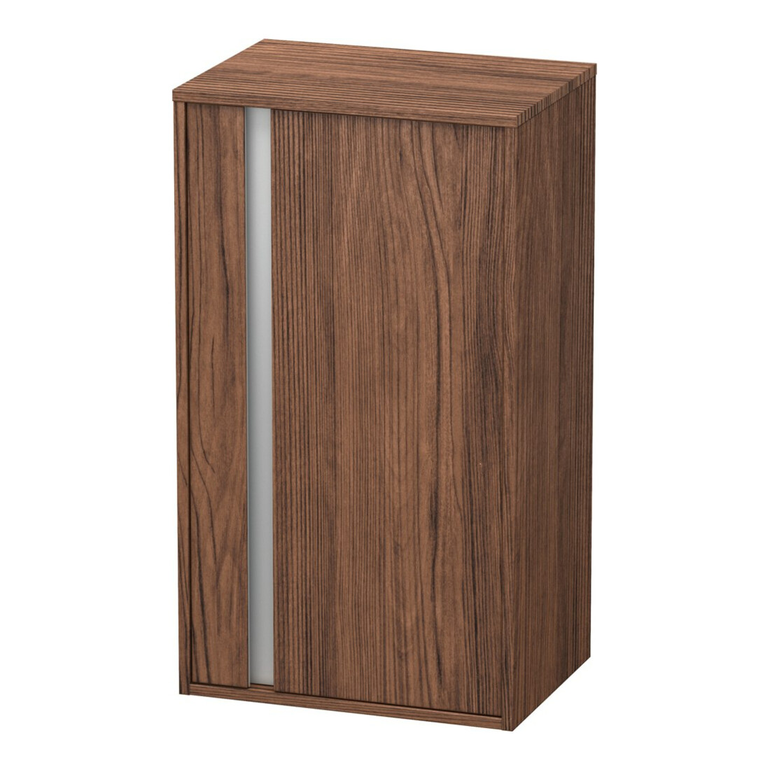 Duravit Halbhochschrank Ketho 50x36x88cm, Tür rechts, nussbaum dunkel