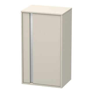 Duravit Halbhochschrank Ketho 50x36x88cm, Tür rechts, Taupe