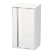 Duravit Halbhochschrank Ketho 50x36x88cm, Tür rechts, weiß hochglanz