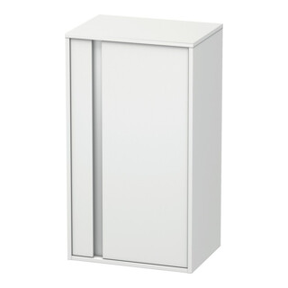 Duravit Halbhochschrank Ketho 50x36x88cm, Tür rechts, weiß matt
