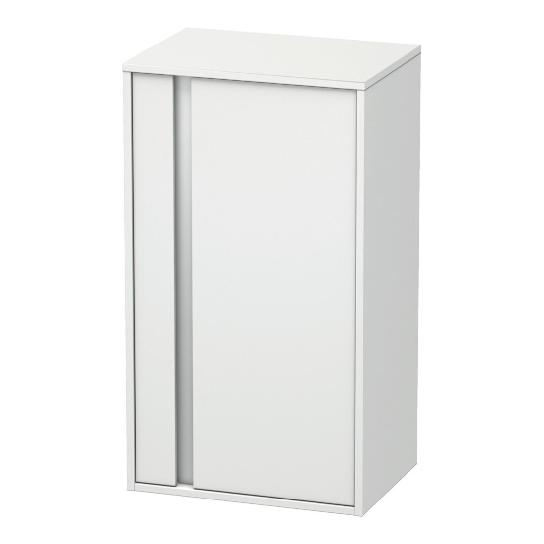 Duravit Halbhochschrank Ketho 50x36x88cm, Tür rechts, weiß matt
