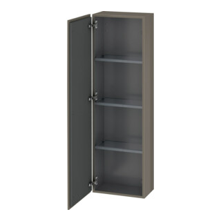 Duravit Halbhochschrank L-Cube 40x24,3x132cm, Tür li, flan. Gr hgl