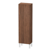 Duravit Halbhochschrank L-Cube 40x24,3x132cm, Tür li, nussbaum dunkel