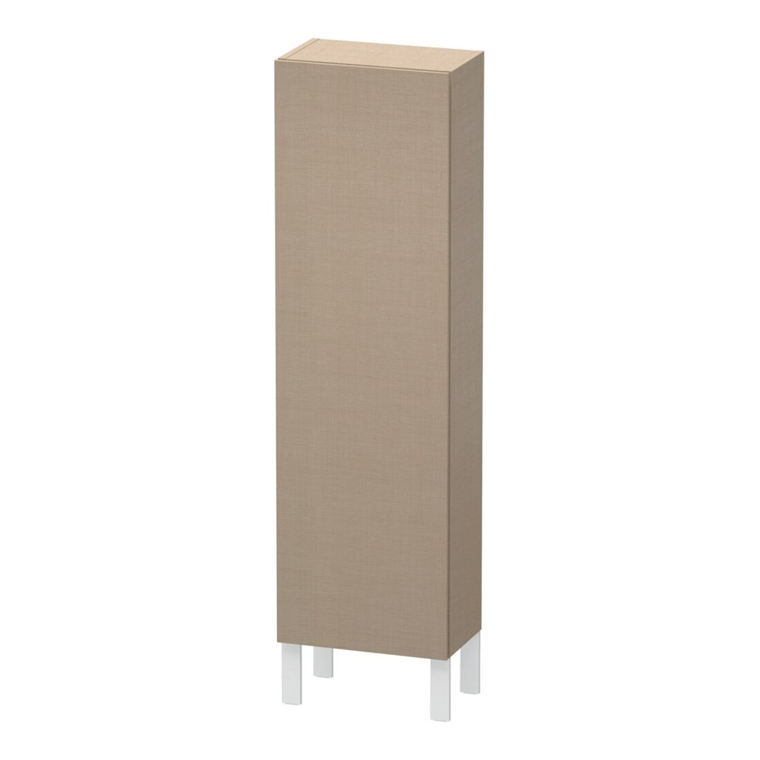 Duravit Halbhochschrank L-Cube 40x24,3x132cm, Tür links, leinen
