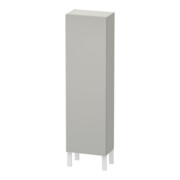 Duravit Halbhochschrank L-Cube 40x24,3x132cm, Tür re, betongrau matt