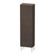 Duravit Halbhochschrank L-Cube 40x24,3x132cm, Tür re, Ei dkl. gebürstet-1