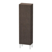 Duravit Halbhochschrank L-Cube 40x24,3x132cm, Tür re, Ei dkl. gebürstet