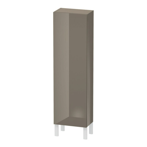 Duravit Halbhochschrank L-Cube 40x24,3x132cm, Tür re, flan. Gr hgl