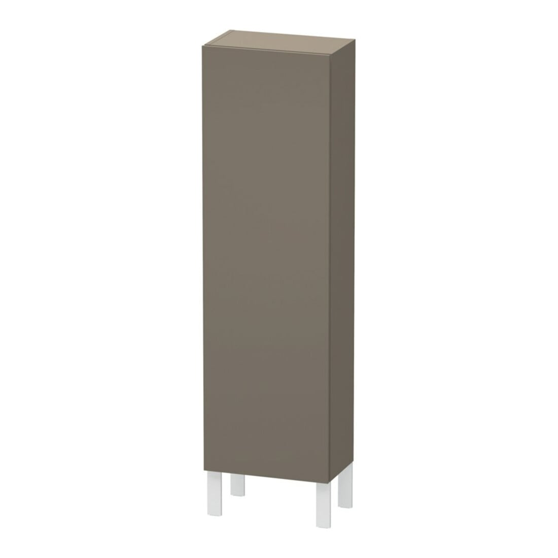 Duravit Halbhochschrank L-Cube 40x24,3x132cm, Tür re, flan. Gr s-matt