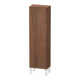 Duravit Halbhochschrank L-Cube 40x24,3x132cm, Tür re, nussbaum dunkel-1