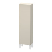 Duravit Halbhochschrank L-Cube 40x24,3x132cm, Tür re, taupe supermatt
