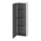 Duravit Halbhochschrank L-Cube 40x24,3x132cm, Tür rechts, Eiche schwarz-1