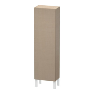 Duravit Halbhochschrank L-Cube 40x24,3x132cm, Tür rechts, leinen