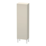 Duravit Halbhochschrank L-Cube 40x24,3x132cm, Tür rechts, taupe matt