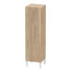 Duravit Halbhochschrank L-Cube 40x36,3x132cm, Tür li, eiche marmoriert-1