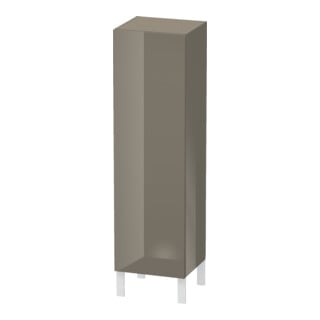 Duravit Halbhochschrank L-Cube 40x36,3x132cm, Tür li, flan. Gr hgl