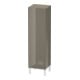 Duravit Halbhochschrank L-Cube 40x36,3x132cm, Tür li, flan. Gr hgl-1