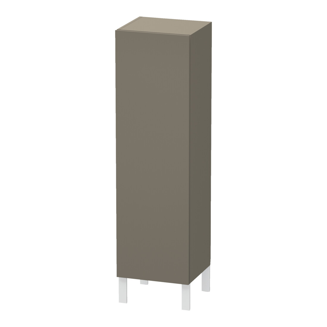 Duravit Halbhochschrank L-Cube 40x36,3x132cm, Tür li, flan. Gr s-matt