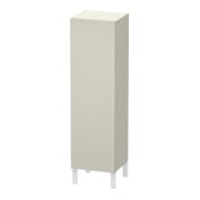 Duravit Halbhochschrank L-Cube 40x36,3x132cm, Tür li, taupe supermatt