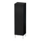 Duravit Halbhochschrank L-Cube 40x36,3x132cm, Tür links, Eiche schwarz-1