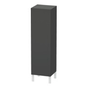 Duravit Halbhochschrank L-Cube 40x36,3x132cm, Tür links, graphit matt